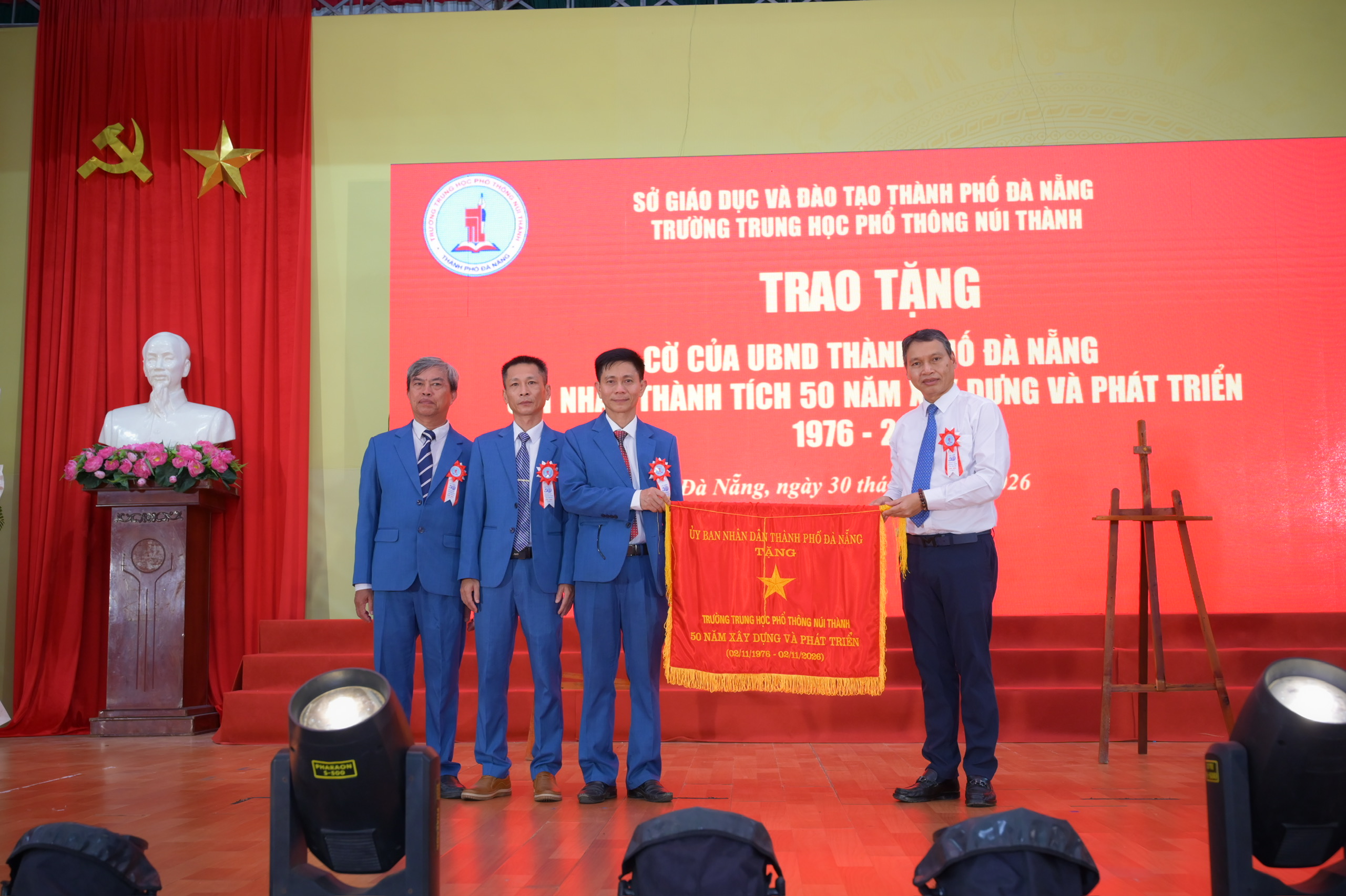 Truong THPT Nui Thanh ky niem 50 nam thanh lap 1788405781