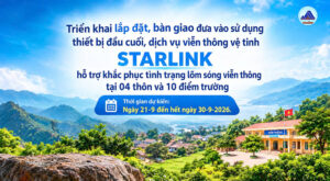 Ve tinh Starlink