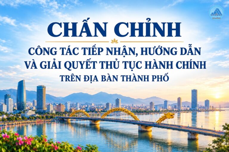 Chan chinh cong tac tiep nhan thu tuc