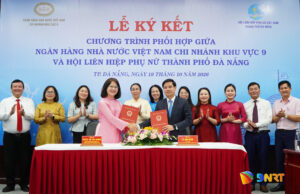 Ngan hang nha nuoc 9 va hoi lien hiep phu nu hop tac