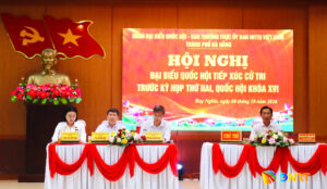 Tiep xuc cu tri xa Duy Nghia