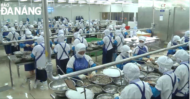 a local seafood processing company