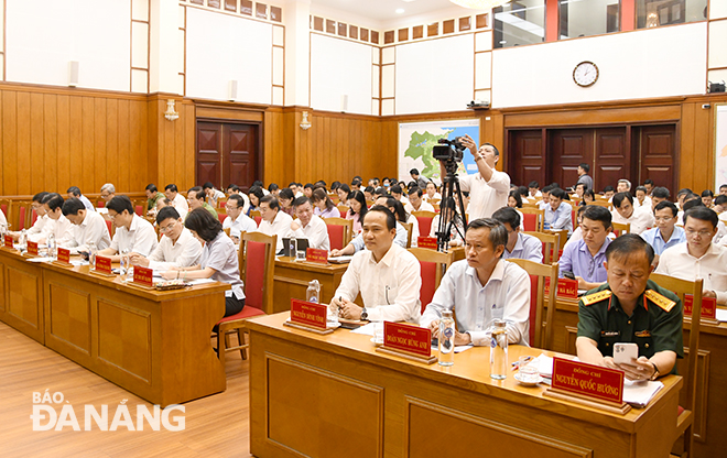 a scene of the meeting