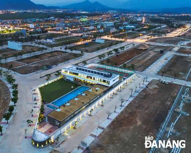 a view of the golden hills urban area project