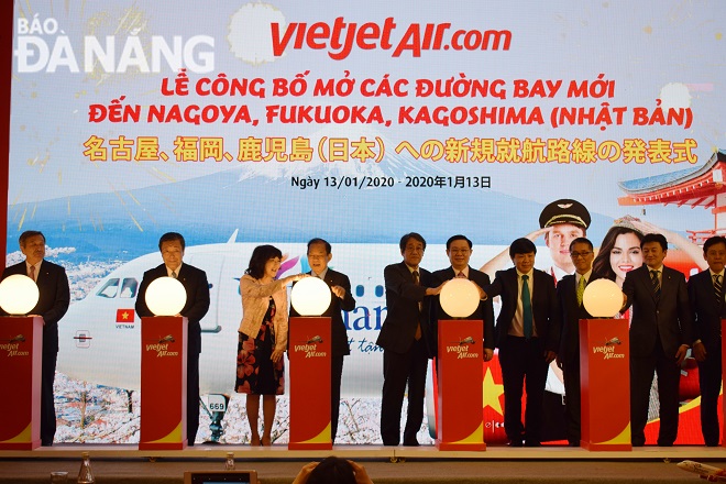 announce new vietjet air operated air routes between viet nam and japan