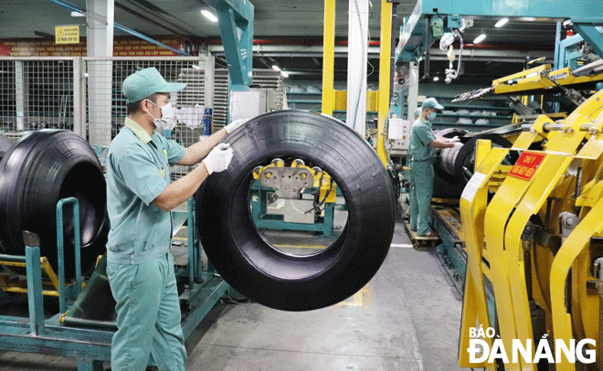 at the da nang rubber joint stock company