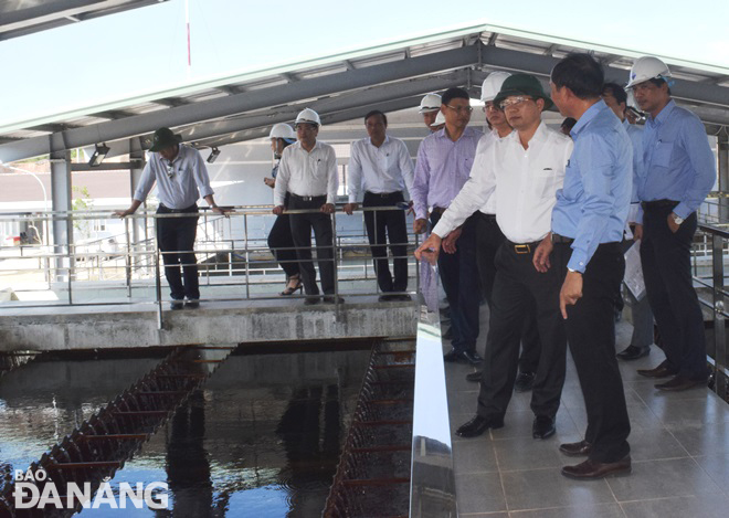 at the hoa trung water supply plant