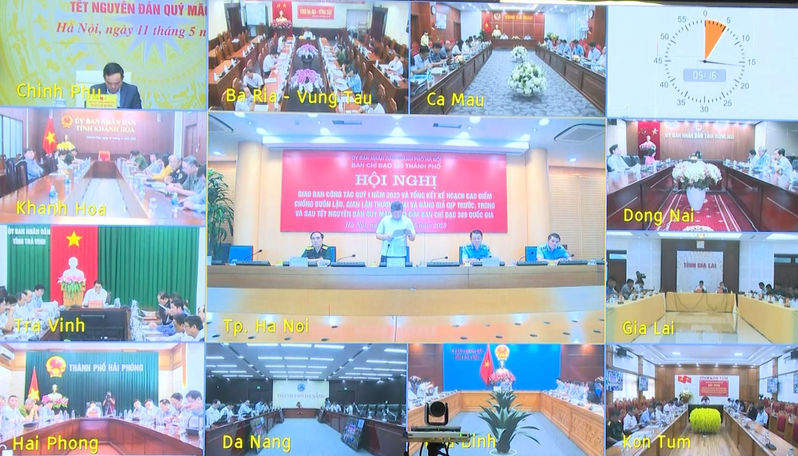 ban chi dao 389 so ket cong tac quy i nam 2023