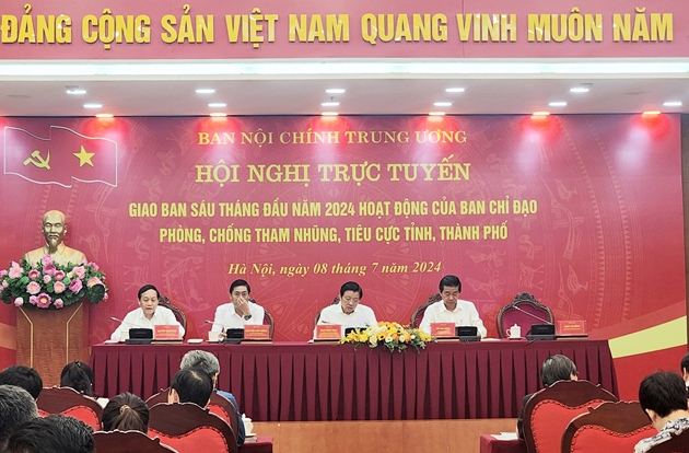 bcd phong chong tham nhung tong ket 6t dau nam 2024