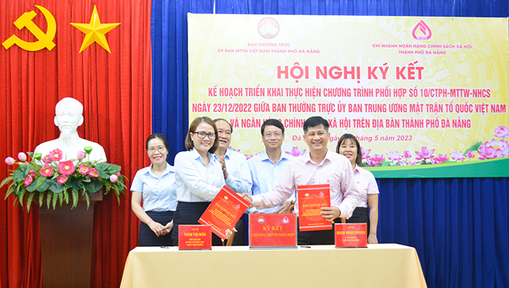 chuong trinh phoi hop so 10 giua ngan hang chinh sach va ubmt