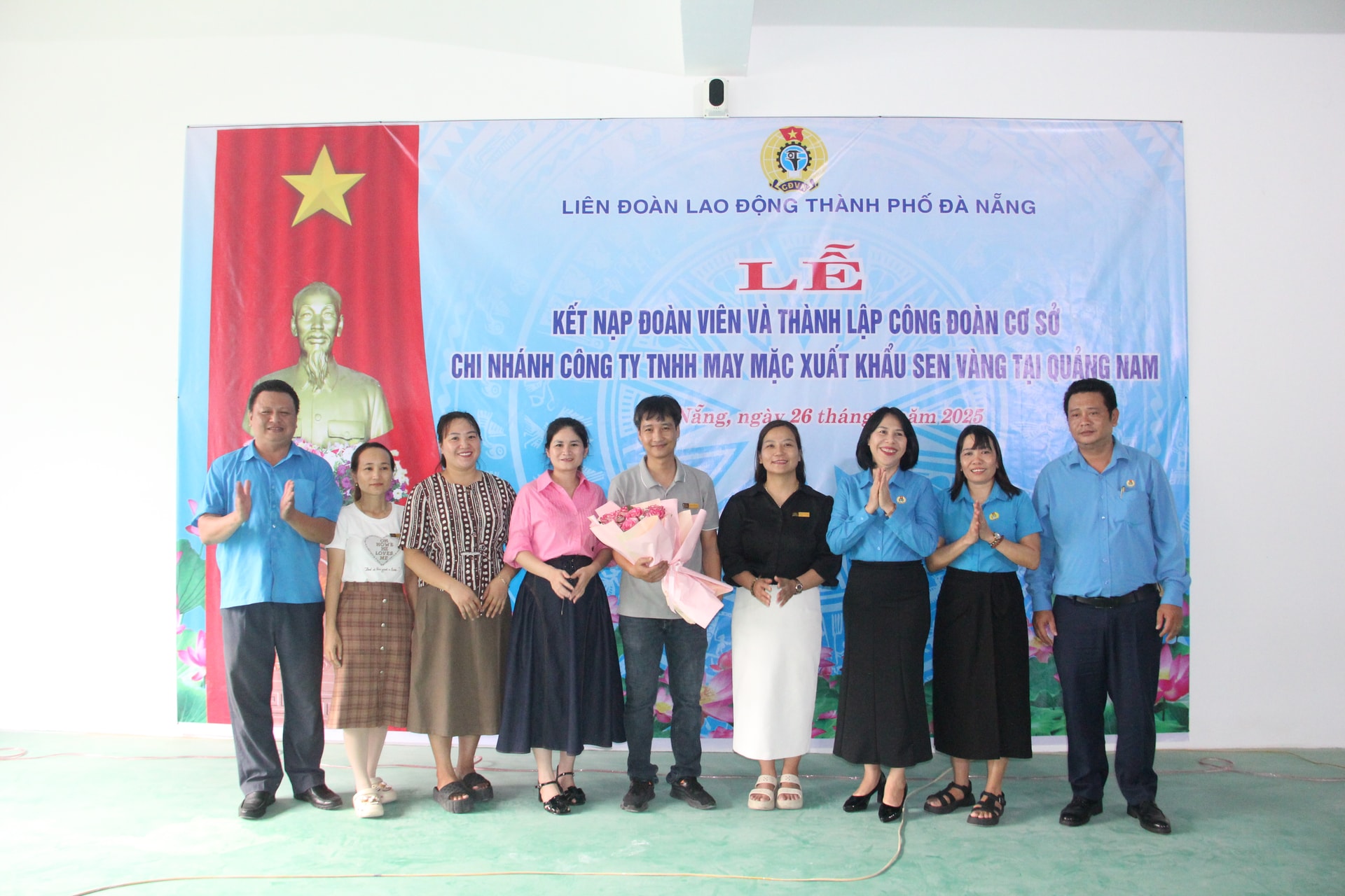 cong doan cong ty may sen vang