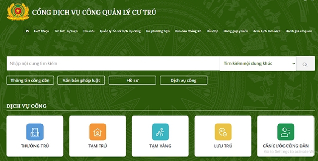 cong dvc quan ly cu tru