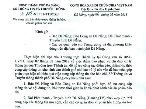 cong van bao chi