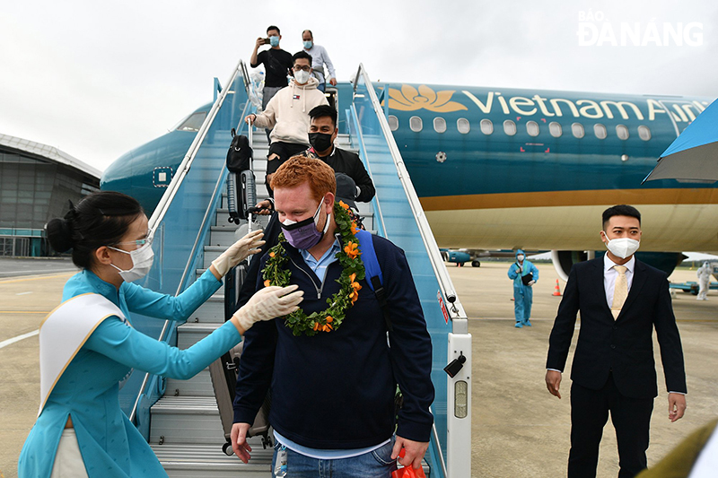 da nang welcomed its first international visitors
