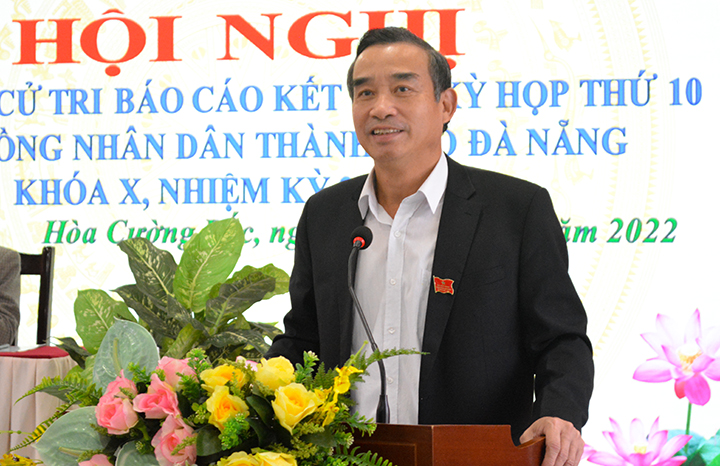 dai bieu hdnd bao cao ket qua ky hop tai hai chau ngay 2612 1
