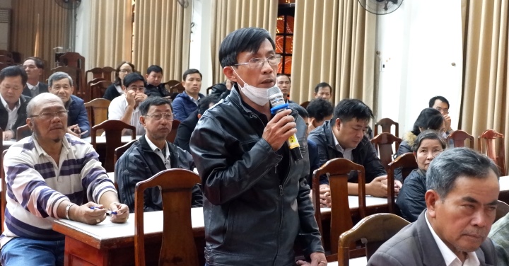 dai bieu hdnd bao cao ket qua ky hop tai son tra ngay 2612