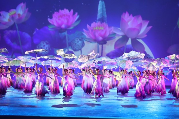 dance performance at the opening ceremony