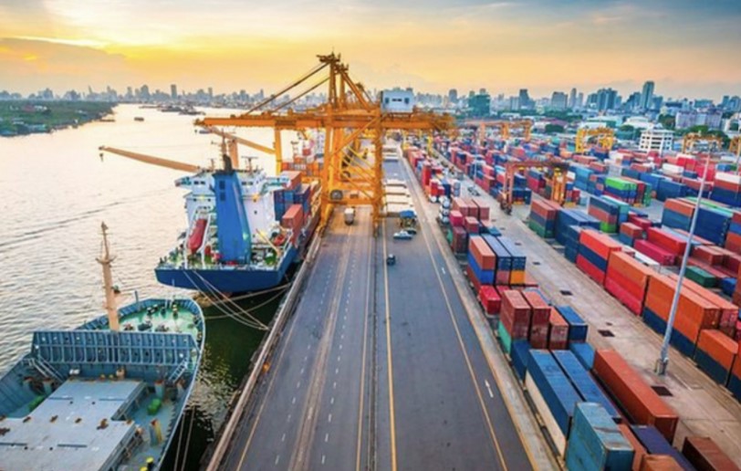duong vao cang container