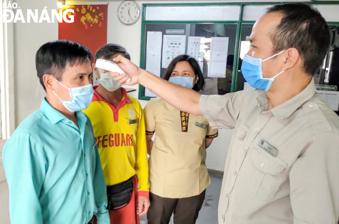 employees at the furama resort danang