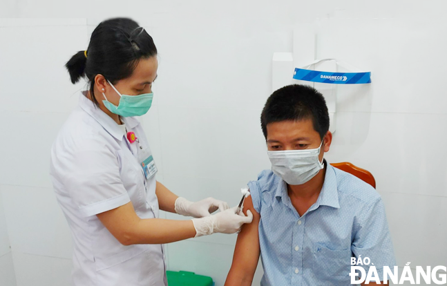 gets vaccinated