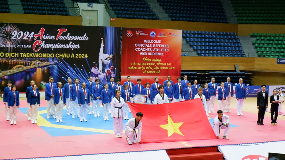 giai taekwondo chau a 2024