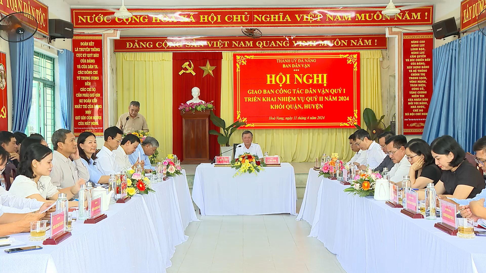 giao ban cong tac dan van qui 1 nam 2024