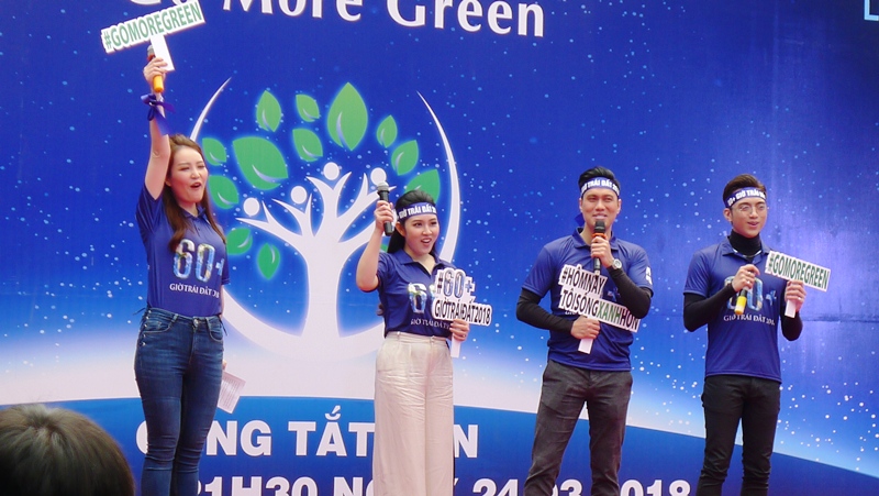 Phát động Chiến dịch Giờ trái đất năm 2018