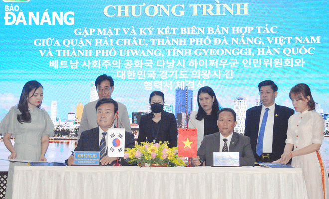 hai chau ky ket hop tac voi thanh pho uiwang
