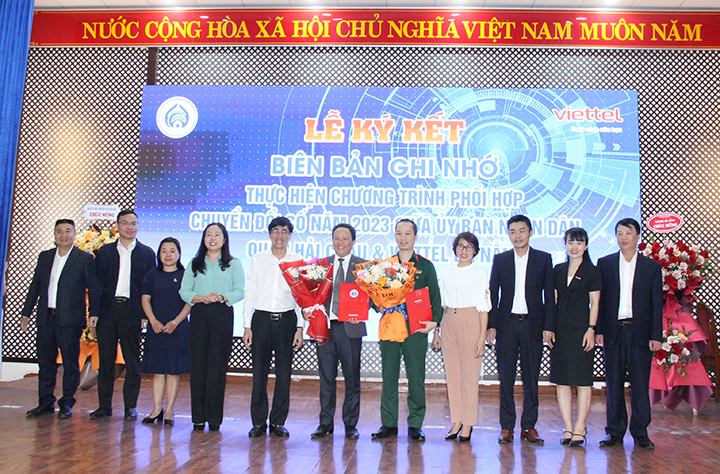 hai chau phoi hop tap doan viettel
