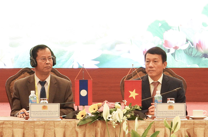 hoi nghi hop tac an ninh viet lao lan thu 13