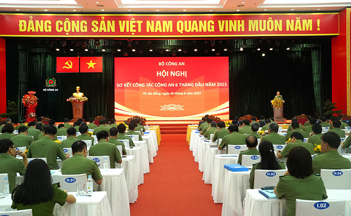 hoi nghi so ket cong an 6 thang dau nam
