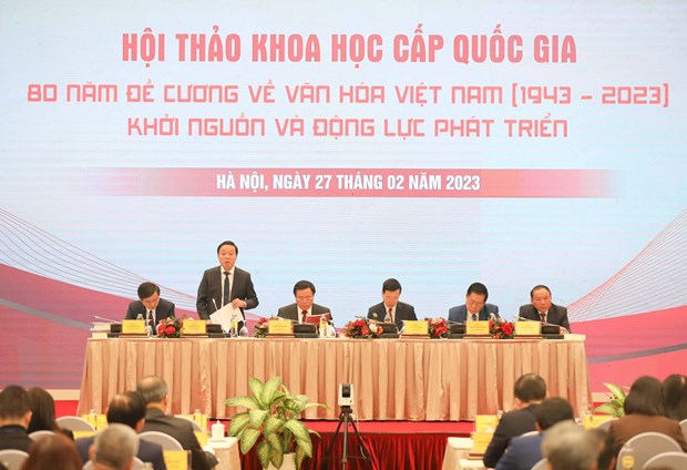 hoi thao 80 nam ve van hoa vn
