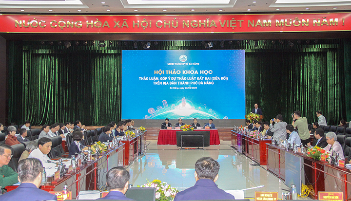 hoi thao khoa hoc lay y kien du thao luat dat dai