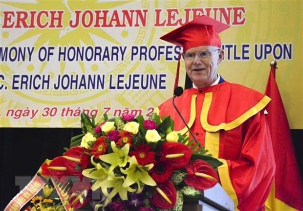 honorary professor erich johann lejeune