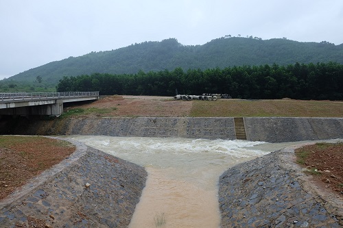 kenh thoat lu ho hoa trung
