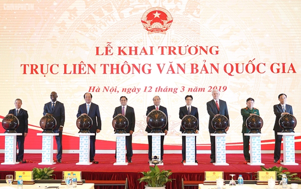 khai truong truc lien thong van ban