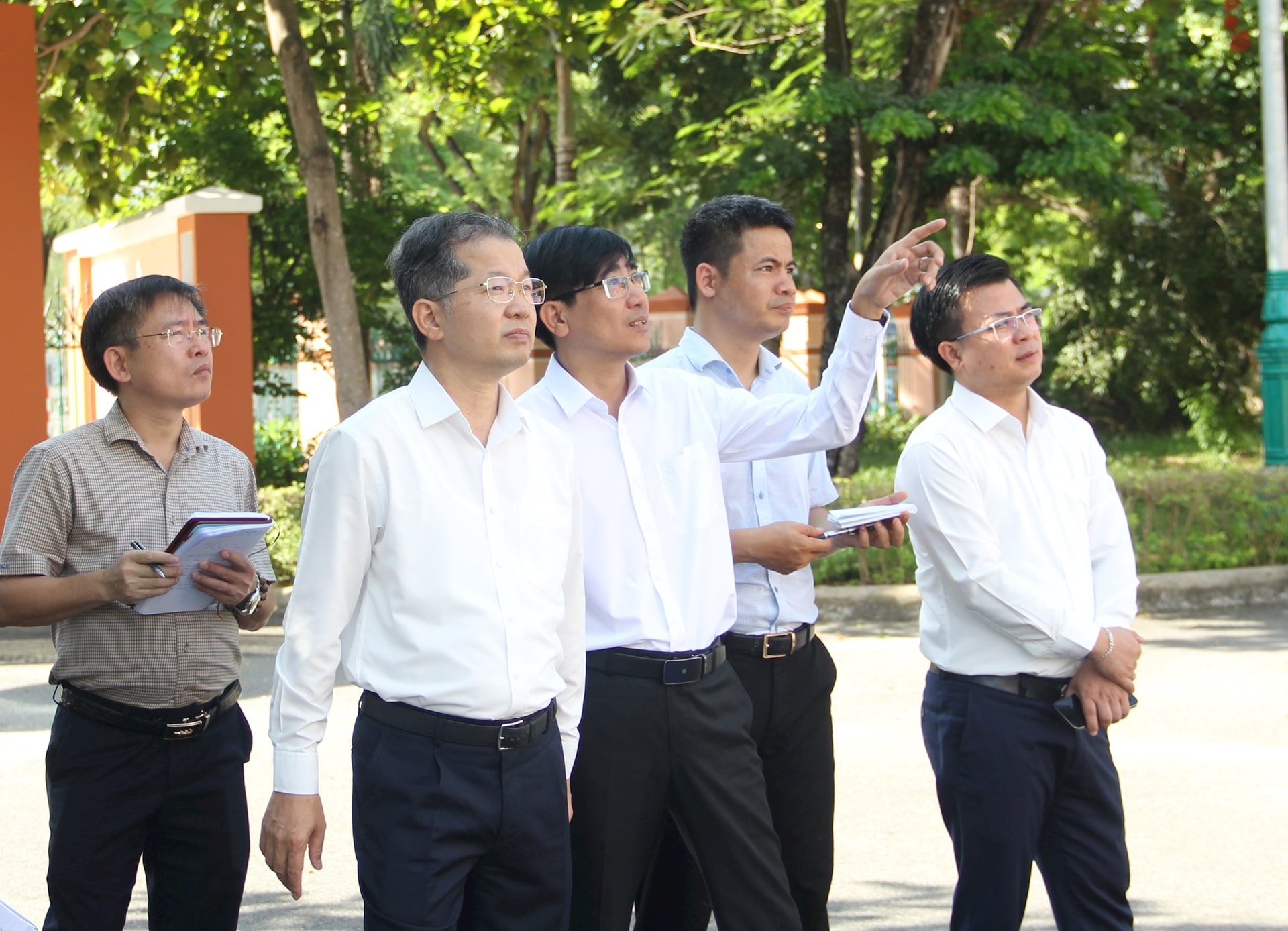 kiem tra cong trinh chuan bi dai hoi dang bo 2025