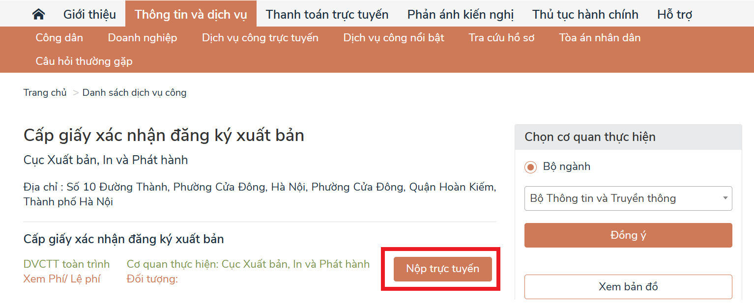 lam tthc tren cong dichvucong mic 3