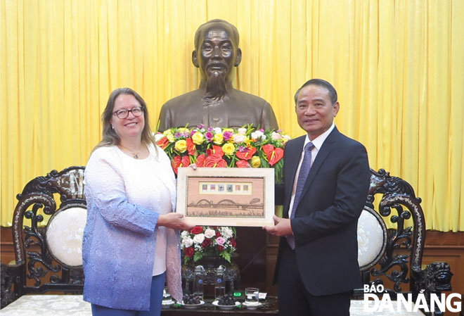 newly appointed us consul general in ho chi minh city marie c damour