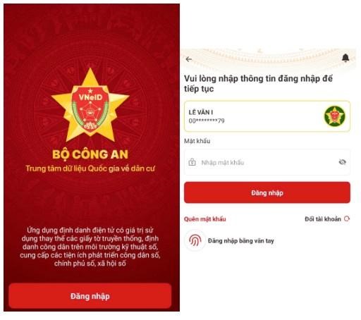 nhan tien an sinh xa hoi quan ung dung vneid 1