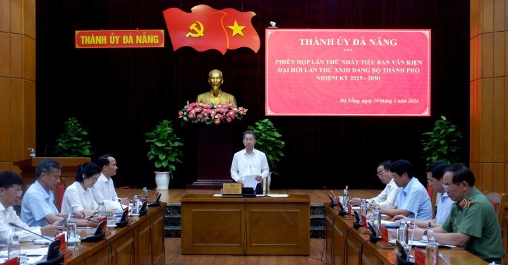 phien hop lan 1 tieu ban van kien dai hoi 23