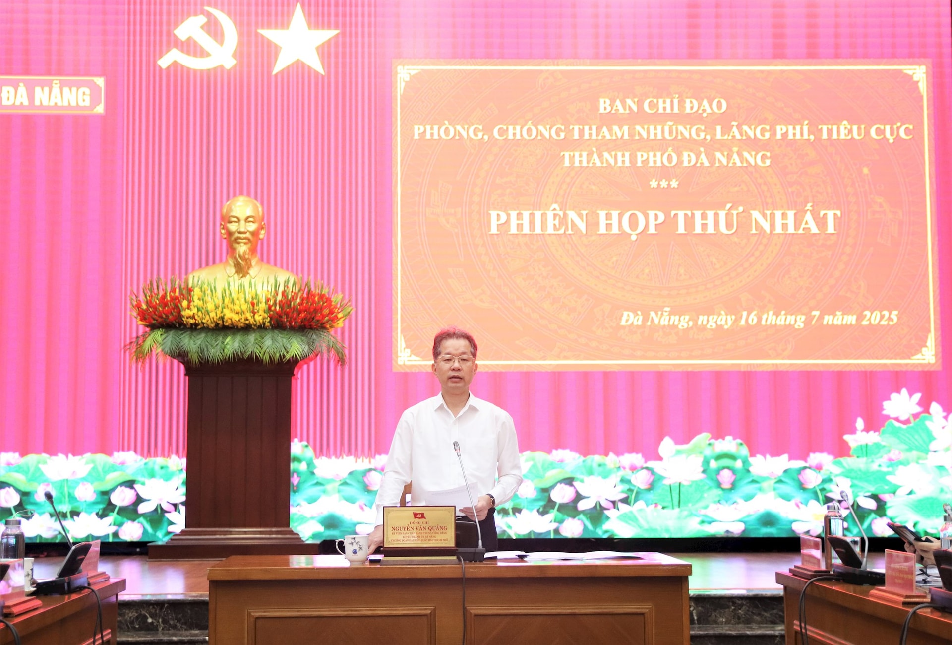 phien hop thu nhat bcd phong chong tham nhung 7 2025
