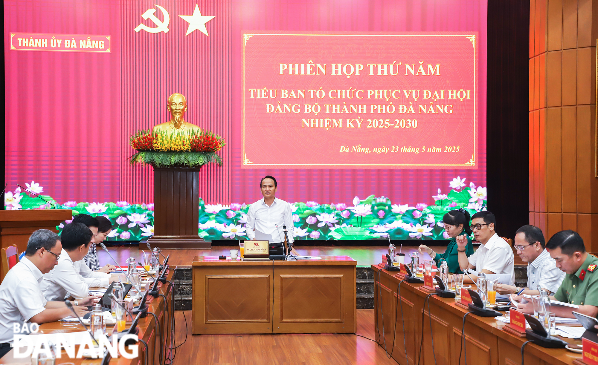 phien thu 5 tieu ban to chuc dai hoi dang bo