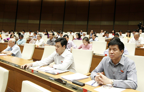 quoc hoi bam nut thong qua luat to cao