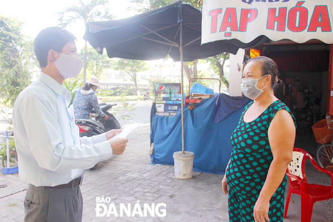 reminding local residents