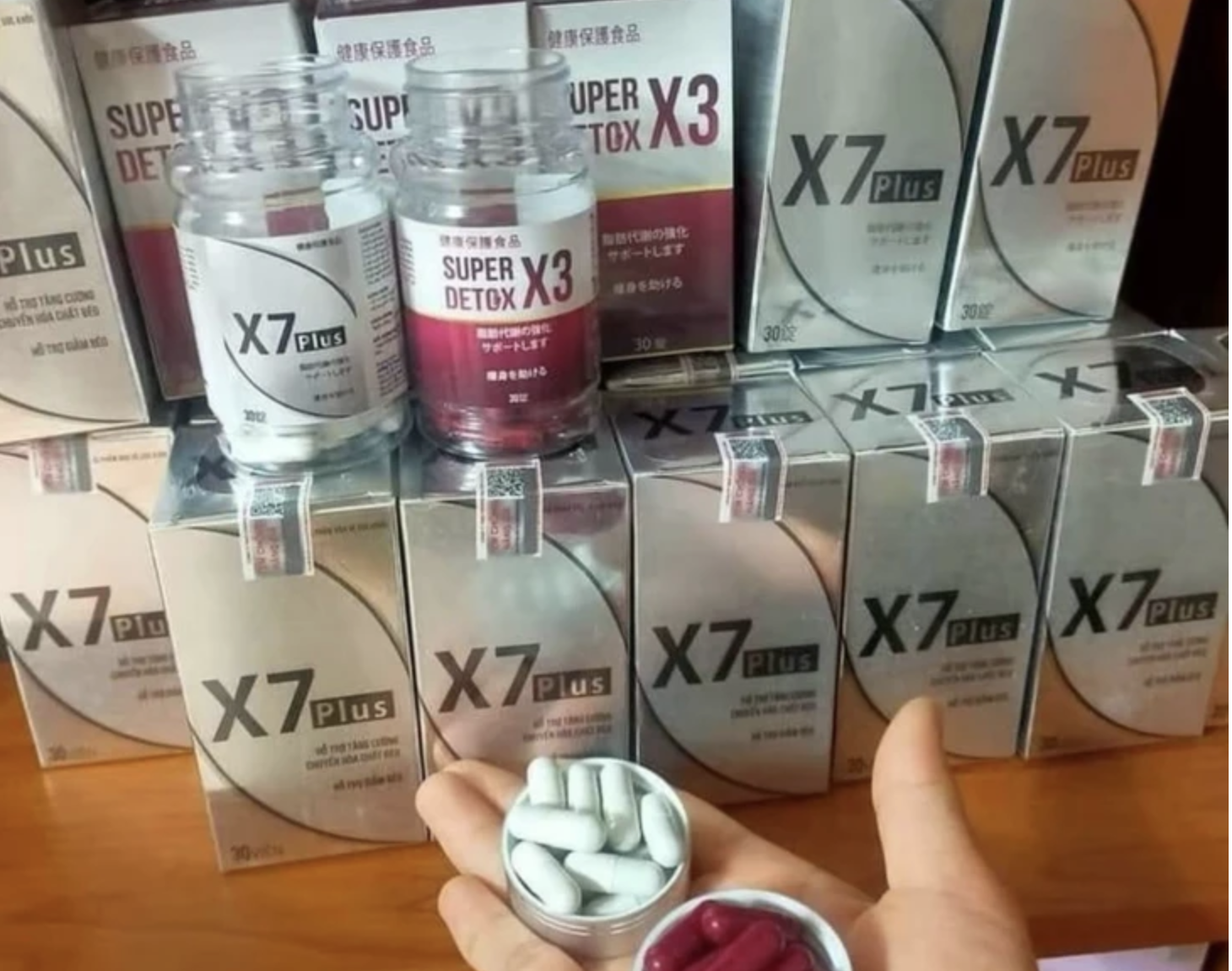 san pham x3 2c x7 plus