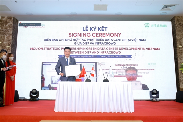signing a memorandum of understanding