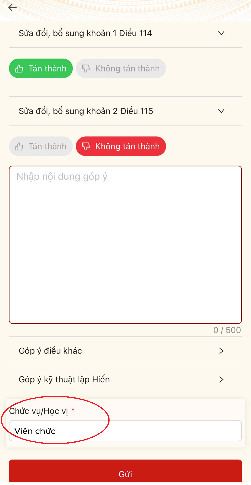 sua doi hien phap tren ung dung vneid 3