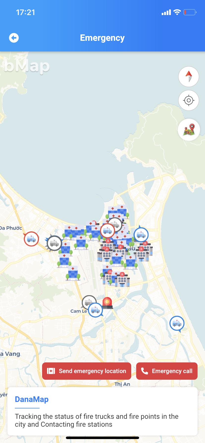 the danamap app