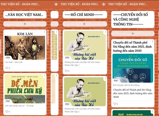 the digital library has more than 300 different types of ebooks